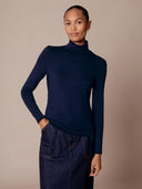 Silky Roll Neck
