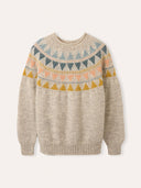 British Geo Fair Isle Yoke Jumper
