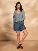 Supersoft Slouch V Neck Jumper