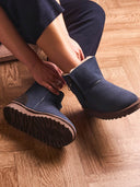 Aviator Lammfell-Stiefeletten
