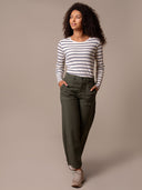Wide Straight Leg Trousers