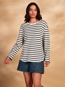 Premium Jersey Button Back Top