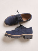 Suede Chunky Brogue Shoes