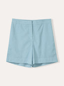 Linen Blend Summer City Shorts