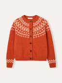 Donegal Two Tone Fair Isle Cardigan