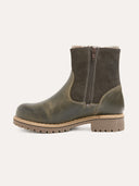 Waterproof Sheepskin Lined Ankle Boots
