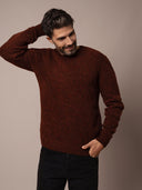 Men's Donegal Crew Neck Jumper
