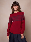 Merino Fine Knit Boat Neck Jumper