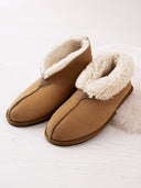 Men's Sheepskin Bootee Slippers