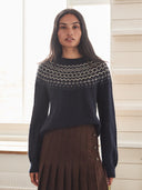 British Wool Graduated Fair Isle Jumper