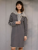 Jerseykleid in Knielänge