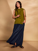 Organic Hemp Supima Cotton Blend Vest Top