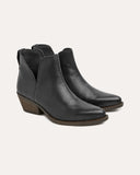 Split Detail Ankle Boots