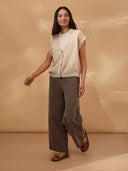 Wide Leg Cropped Jeans