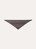 Traditional Fair Isle Triangle Merino Scarf