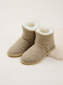 Knitted Shortie Slippers
