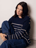 Linen Blend Breton Jumper