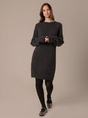 Kleid aus recycelter Merinowolle und Kaschmir