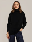 Supersoft Slouch Roll Neck Jumper