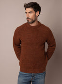 Men's Waffle Stitch Crew
