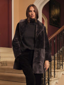 Luxe Shearling Longline Jacket