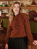 Botanical Yoke Jumper