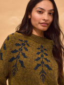 Botanical Yoke Jumper