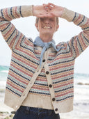 Fair Isle Buttoned Cardigan