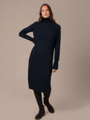 Supersoft Midi Roll Neck Dress