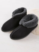 Men's Sheepskin Bootee Slippers