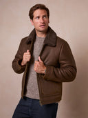Men's Sheepskin Aviator Jacket